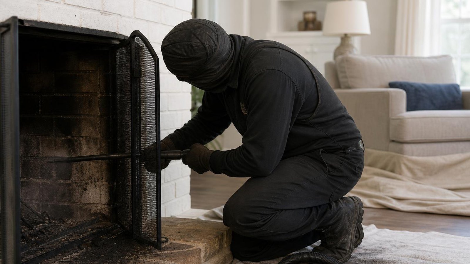 Local chimney sweep & inspection for Houston homes